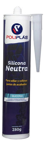 Sellador Silicona Neutra 300 Ml