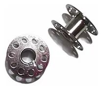 Comprar Carreteles Bobinas Metálicos Maquina De Coser Familiar X 10u