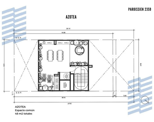 Imagen 10 de 10 de Departamento - Nuñez- Preventa Al Costo - Planos Aprobados- 2 Ambientes