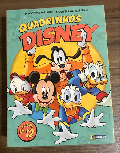 2309 Hq Box Quadrinhos Disney #12 Culturama (acoferta) [box]