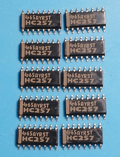 Kit Com 10 Circuito Integrado Ci 74hc257 Sop-16 Smd