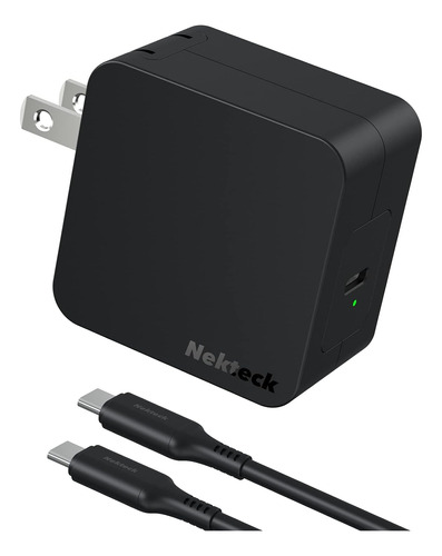 Nekteck Cargador Tipo Usb C De 60 W Carga Rápida Macbook Sm