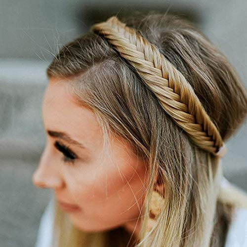 Madison Trenzas Diadema De Mujer Trenza De Cabello Extensio