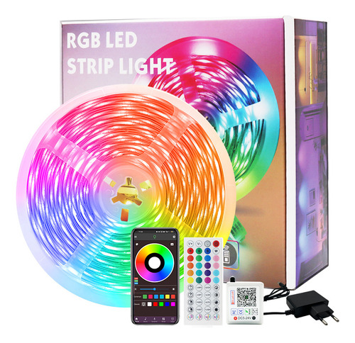 Tiras Led Rgb De 30 Metros, Luces Led Wifi, Control De La Ap