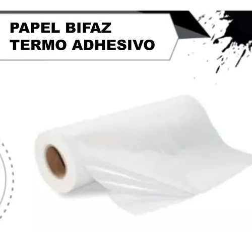 Papel Bifaz Thermo adhesivo para planchar  y pegar textiles 50 Hj Carta 8.5”x11” 