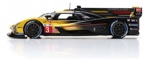 Miniatura Cadillac V-series.r #3 - Le Mans 2023 - 1/43 Spark Amarelo