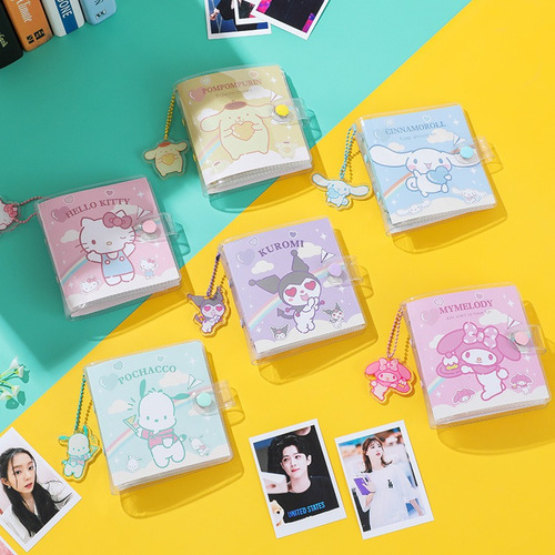 Álbum Para Fujifilm Mini Photo Y Photocard 40 Foto Color Azul Cinnamoroll