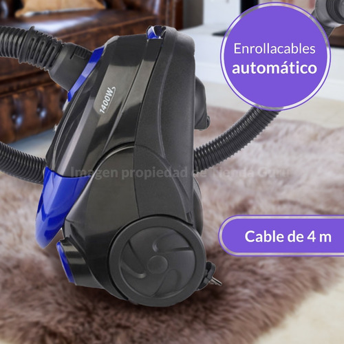 Imagen 6 de 8 de Aspiradora Liliana C/bolsa 1,5litros 1400w Boquillas La140