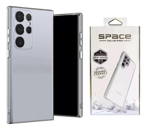 Capa Case Space Clear Para Samsung Galaxy S23 S23+ S23 Ultra