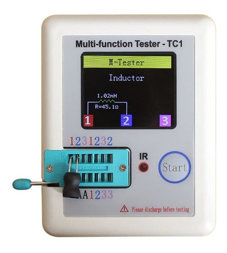 1pcs Lcr-tc1 1.8 Tft Lcd Display Multimeter Transistor