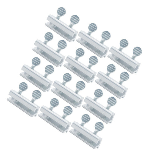 Conjunto De 12 Cerrojos Para Puertas Doble Agujero