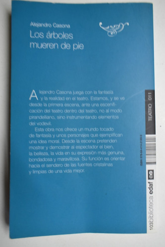 Los Árboles Mueren De Pie Alejandro Casona C167 (Usado)