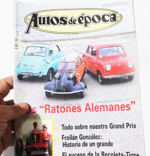 Antiguo Revista Isard Messerschmitt Isetta No Folleto Auto