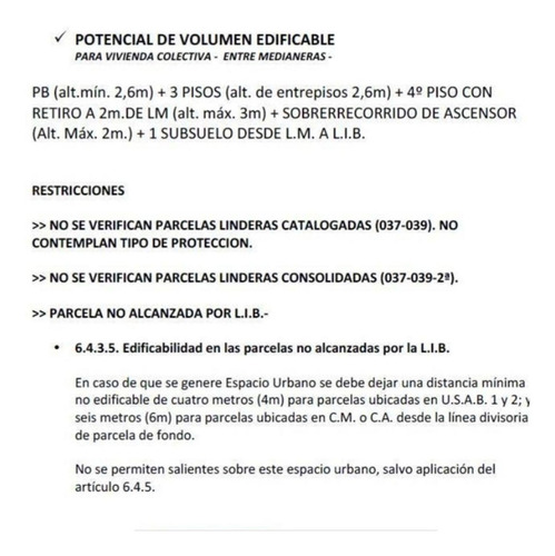 Imagen 5 de 6 de Venta Lote/terreno En Villa Urquiza