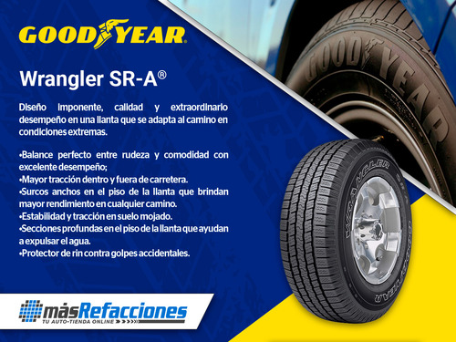 Llanta 275/60r20 Goodyear Wrangler Sr-a 114s