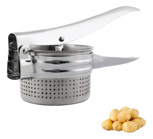 Prensador Aplastador Patatas Frutas Verdura Acero Inoxidable
