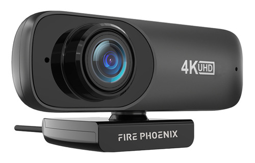 Câmera WebCam 4k Full Hd Microfone Embutido Usb Streamer Auto Foco Para Pc 1080p Luuk Young Bk-c60 Cor Preto