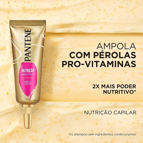 Kit Pantene Miracles Ampola Umectante Milagroso Nutrição