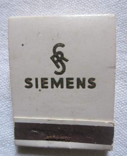 Antigua Caja De Fosforos Siemens Guasu Sa Uruguay