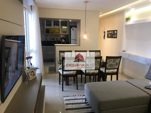 Imagem 3 de 25 de Apartamento Com 3 Dormitórios À Venda, 95 M² Por R$ 770.000,00 - Jardim Aquarius - São José Dos Campos/sp - Ap3319
