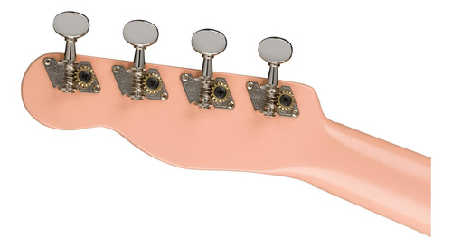 Ukulele De Concierto De Fender Monterey Belly Pink Bundle Y