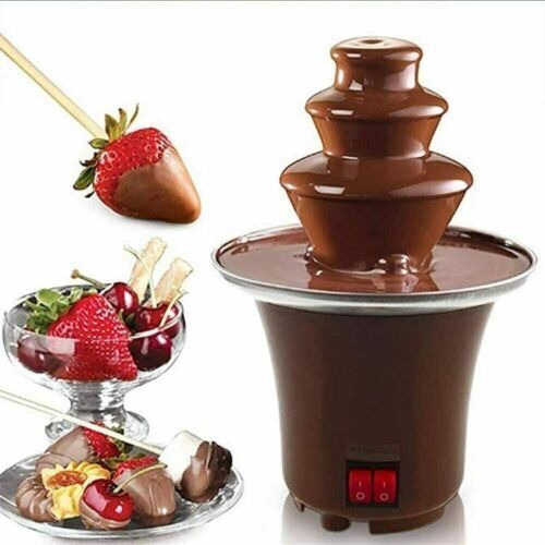 Máquina De Fundue De Chocolate Profissional Portátil Cor 220v