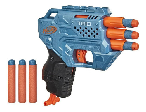 Lanzador Elite 2.0 Trio Pistola Original Nerf Hasbro Dardos