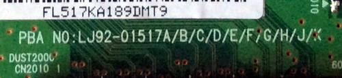 Main Logica / Samsung Bn96-06766a / Lj92-01517a / Lj41-05309a / Panel S50hw-yb03 (Usado)