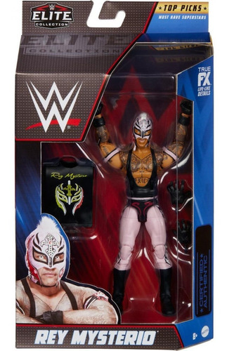 Rey Misterio Figura De Accion Wwe Elite Collection