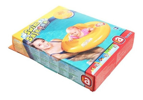 Imagen 5 de 9 de Asiento Inflable Flotador Piscina Bebes Salvavidas 69 X 69