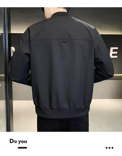 Chaqueta Casual Con Cremallera Para Hombre, Ropa De Abrigo O