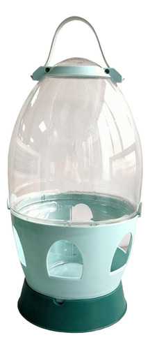 Bebedero De Agua Para Palomas 4l Verde 32.5cmx21cm