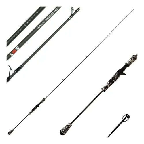 Vara P/ Carretilha Lumis Salt Jigging Slow 1,83m 15-30lb Pe3