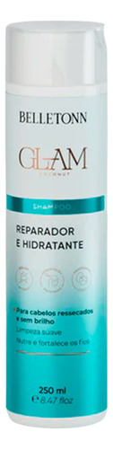 Shampoo Reparador Hidratante 250ml Glam Coconut Belissè