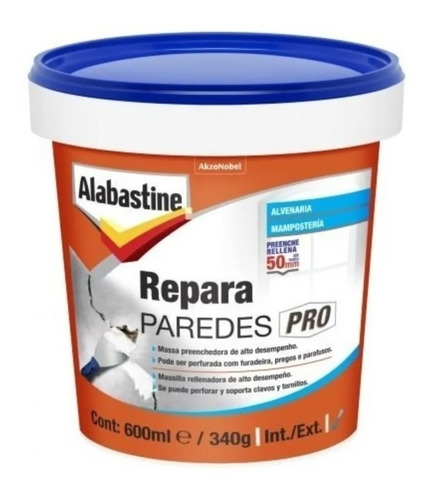 Repara Paredes Pro Alabastine 600ml +envio Pint Don Luis Mdp