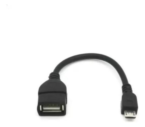 Cable Otg Micro Usb De Metal Para Pendrive Mouse Teclado