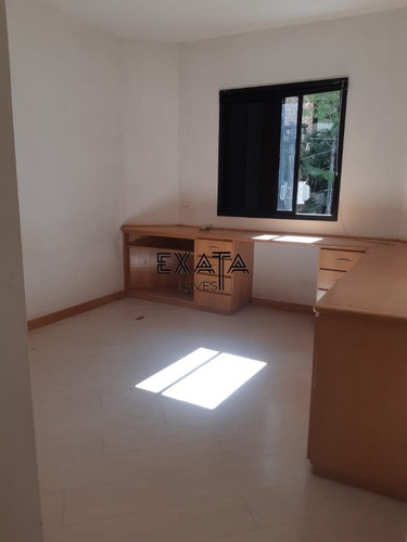 Imagem 7 de 12 de Apartamento Com Living Para Três Ambientes, Home Theater, Sala De Jantar, Copa E Varanda, Cozinha Com Armários, Lavabo E Dependência De Funcionária. 03 Dormitórios Sendo 1 Suítes C - Ap00845 - 699004