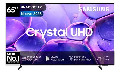 Samsung 65"" Crystal Uhd U8200F 4K Smart Tv (2025) Negro