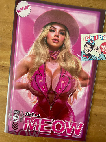 Comic - Miss Meow #6 Shikarii Barbie Variant Sexy Trade