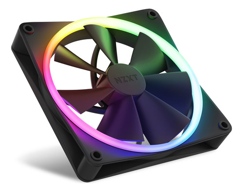 Ventilador Nzxt P/gab 140mm F140 Rgb Twin Bk 80 Ea