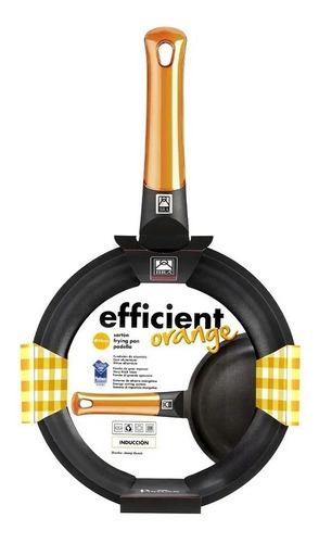 Sarten Profesional 24 Cm Efficient Orange Pettish Online Color Negro