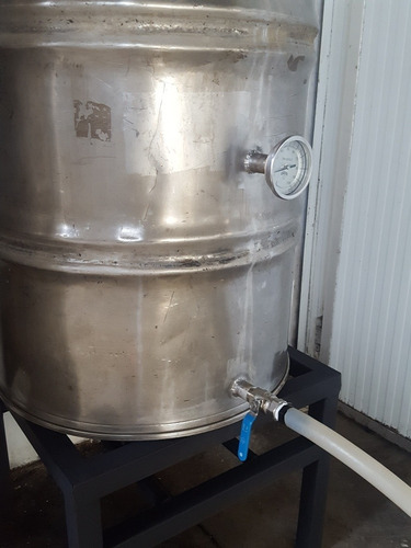 Equipo Para La Fabricacion Cerveza 200 Litros Acero Inoxidab