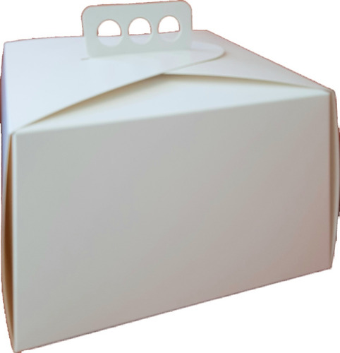 Caja Para Torta 25x25x15 - Blanca X 25u