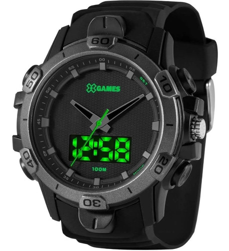 Relógio Masculino X-games Orient Black Original Xmppa298pepx