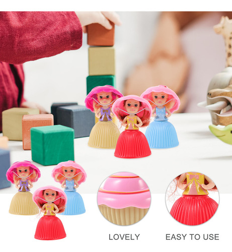 Juguetes De Regalo Para Minicupcakes, 3 Unidades (color Y Es
