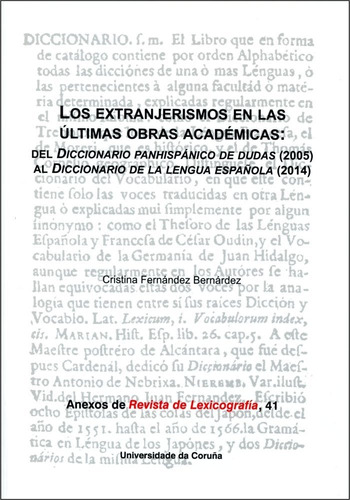 Libro Los Extranjerismos En Las Ãºltimas Obras Acadã©micas