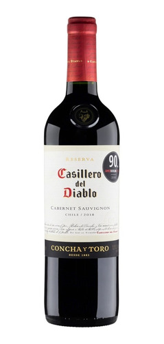 Vinho Tinto Seco Cabernet Sauvignon Casillero Del Diablo 