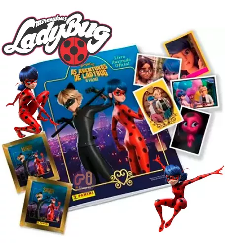 Álbum Capa Cartão - Miraculous As Aventuras De Ladybug