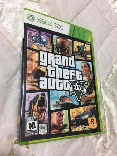 Xbox 360 Grand Theft Auto V Five Video Juego