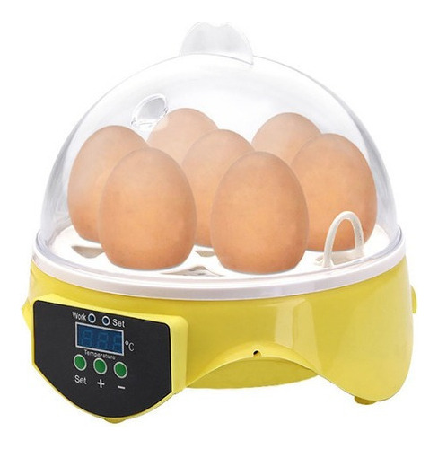 Mini Incubadora Para 7 Huevos Pollos, Codorniz, Faisán